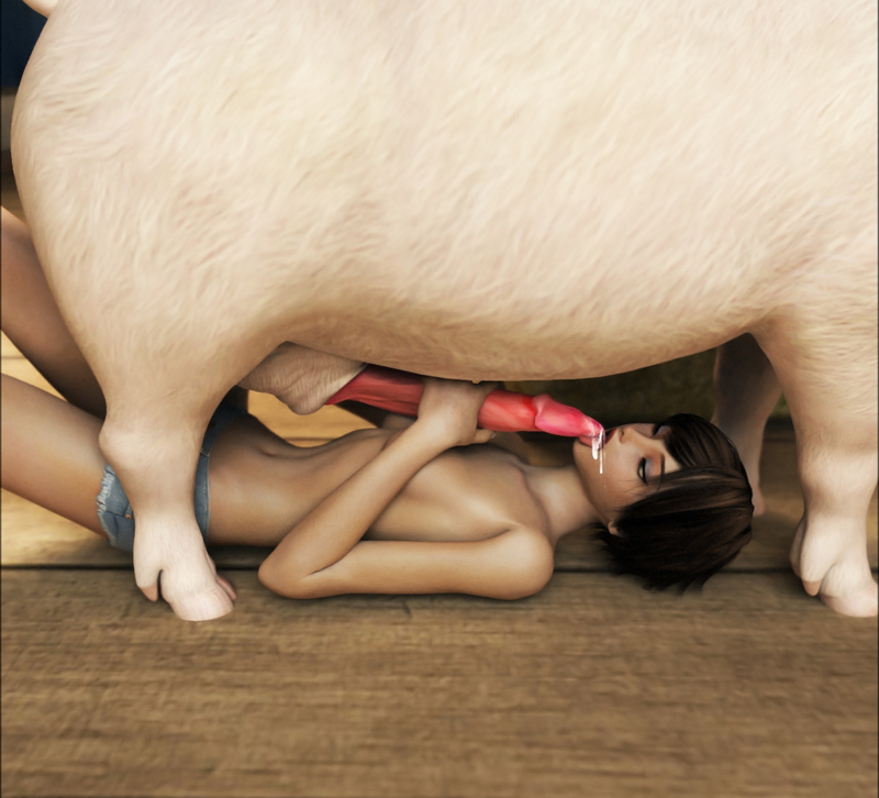 Woman Has Sex With A Pig
